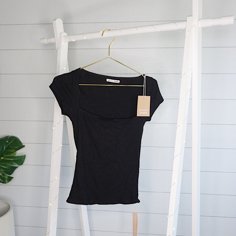 Reformation Bardot Top